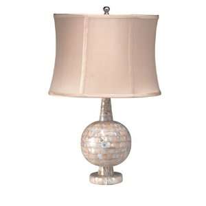   Accent Table Lamp By Jamie Young  Mother of Pearl