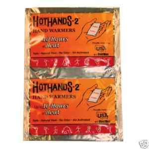 HEAT MAX HOT HANDS 2 PACK WARMERS 12 PACK  