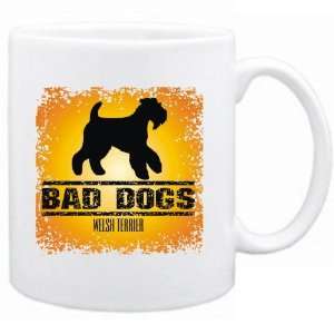  New  Bad Dogs Welsh Terrier  Mug Dog: Home & Kitchen