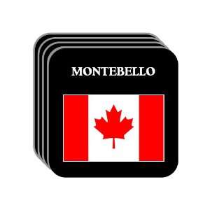  Canada   MONTEBELLO Set of 4 Mini Mousepad Coasters 