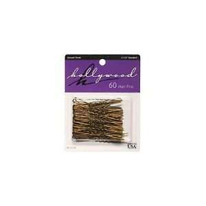 Hollywood 2 1/2 Hair Pins Bronze   60 Count Beauty