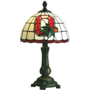  Ohio State University Stained Glass Accent Lamp: Home 