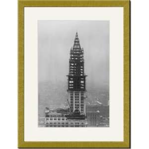   Print 17x23, The Woolworth Building Under Construction