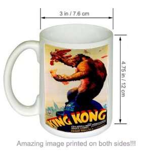 King Kong Fay Wray Vintage Movie COFFEE MUG:  Kitchen 