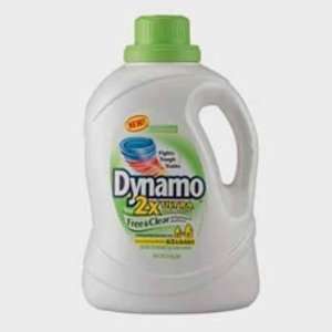  Dynamo 2X Ultra Liquid Detergent, Free & Clear Case Pack 4 