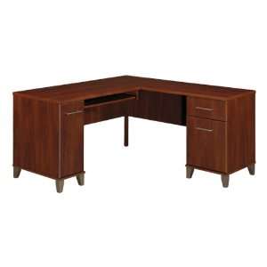   Bush Industries Somerset Series L Shaped Desk (60 W): Office Products
