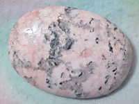 PINK ZEBRA MARBLE MEDITATION HEALING 4.2 oz TO SEE THE GOOD IN OTHERS 