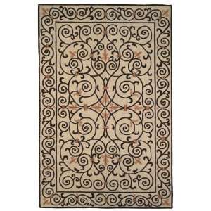   Hand Hooked Contemporary Wool Area Rug 8.90 x 11.90.: Home & Kitchen