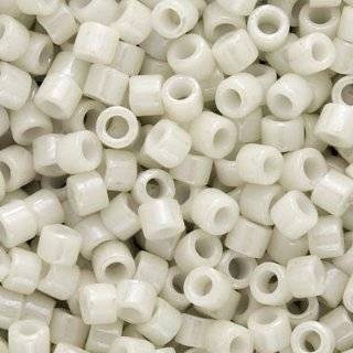 Miyuki Delica Seed Beads 11/0 Opaque Alabaster Luster DB211 8 Grams