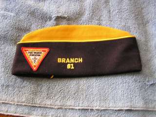Vintage Military Hat Cap Fleet Reserve Association USN  