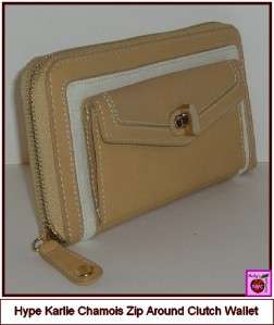 HYPE Karlie Chamois Shoulder Bag & Wallet Set Nwt  
