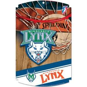  Wincraft WNBA Minnesota Lynx Wood Sign