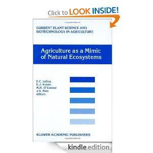 Agriculture as a Mimic of Natural Ecosystems (CURRENT PLANT SCIENCE 