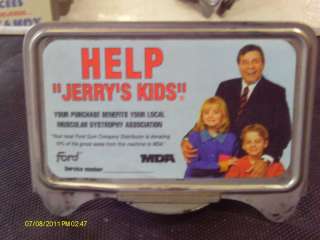 ford globe advertisement frame with MDA Jerrys Kid #63  
