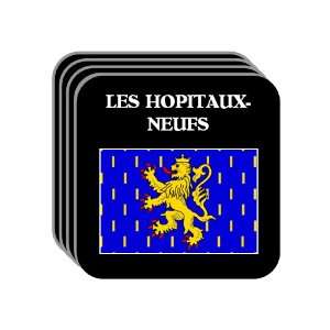 Franche Comte   LES HOPITAUX NEUFS Set of 4 Mini Mousepad Coasters