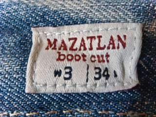 NWT MEK denim Mens Vintage Mazatlan Flap Pocket Jeans 33  