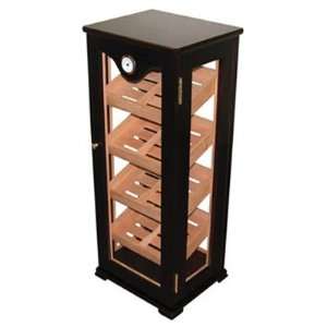  Upright 100 Cigar Display Humidor Cabinet