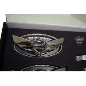  Hyundai Genesis Coupe Wing Emblem in Chrome Fits 2010 2011 