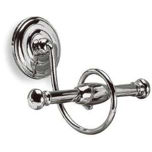  Idra Wall Mounted Classic Style Double Hook in Chrome 