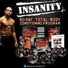 INSANITY Workout   Full 13 DVD set   Beachbody  