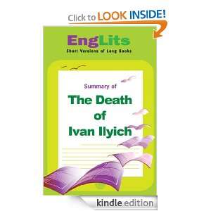 EngLits The Death of Ivan Ilyich Jack Bernstein  Kindle 