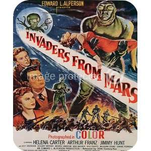  Vintage Sci Fi Movie Invaders From Mars MOUSE PAD Office 