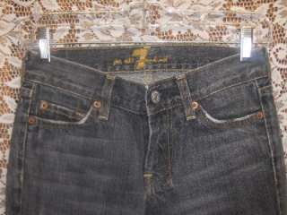 Womens Black 7 Seven for All Mankind DOJO Jeans 24  