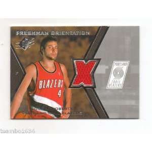 2007 SPx Authentic Josh McRoberts Rookie Game Worn Jersey Card  