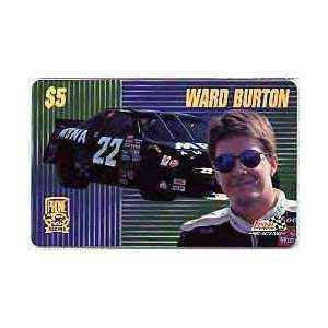   Phone Card PhonePak 1996 $5. Ward Burton (MBNA, STP) 