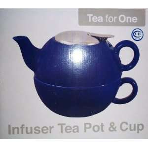  Infuser Tea Pot & Cup: Kitchen & Dining