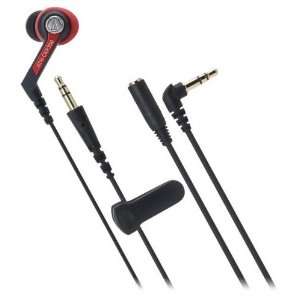  Audio Technica ATH CKP300 RD Red  Inner Ear Headphones 
