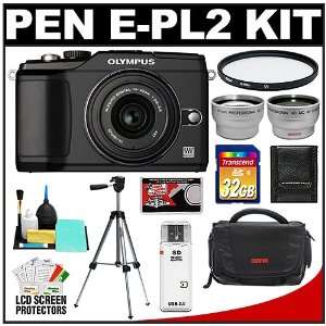  Pen E PL2 Micro 4/3 Interchangeable Digital Camera & 14 42mm II Lens 