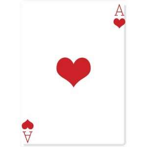 Ace of Hearts   Poker Night Giant Cardboard Cutout / Standee / Standup
