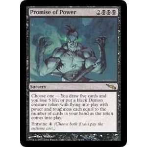 Promise of Power (Magic the Gathering : Mirrodin #74 Rare 