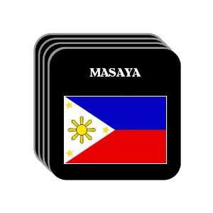  Philippines   MASAYA Set of 4 Mini Mousepad Coasters 