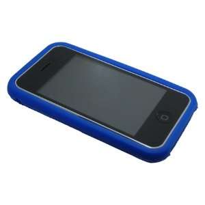 Blue Silicone Soft Skin Case Cover for iPhone 3G 