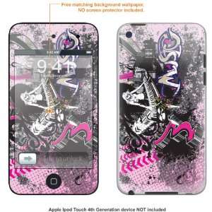 Decal Skin STICKER for Apple Ipod Touch 4G, 4th Generation case cover 