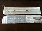 27G x 1/2   1cc Latex Free Sterile Syringe (10 qty)