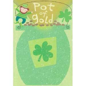   Greeting Card St. Patricks Day Pot of Gold Health & Personal Care
