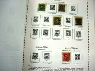 US( 1974), Advanced Stamp Collection mounted in a Minkus All American 