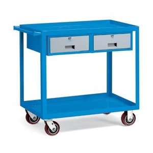 RELIUS SOLUTIONS Two Drawer Service Carts:  Industrial 