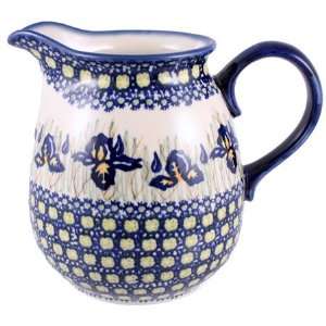  Signature Polish Pottery 7 Cup Pitcher: Kitchen & Dining