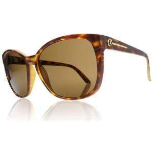  ELECTRIC Rosette Sunglasses Matte Tortoise/Bronze Chrome 