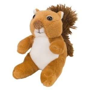  Itsy Bitsy 4.5 inch Squirrel Brown Toys & Games
