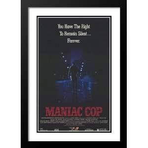Maniac Cop 32x45 Framed and Double Matted Movie Poster   Style A 