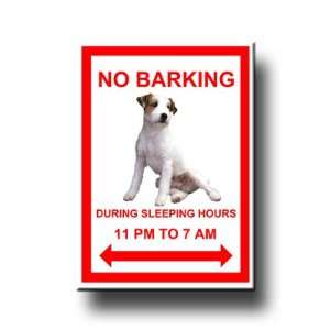  Jack Russell Terrier No Barking Fridge Magnet: Everything 