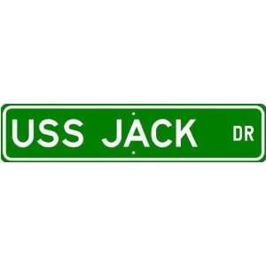  USS JACK SSN 605 Street Sign   Navy
