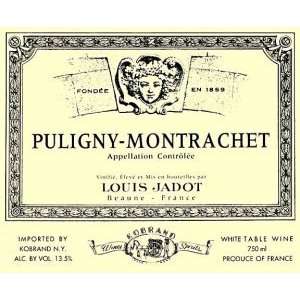  2009 Louis Jadot Puligny Montrachet 750ml Grocery 