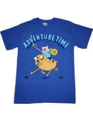 Adventure Time Finn & Jake Onward Charge Mens T Shirt