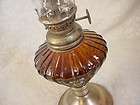 amber oil glass lamp shade  